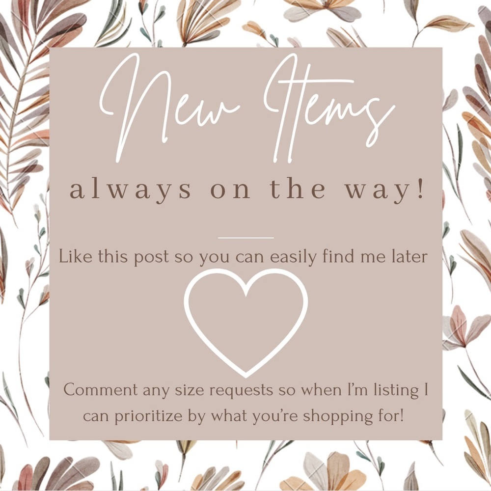 π Listings Alerts! Accepting Size Requests!!!